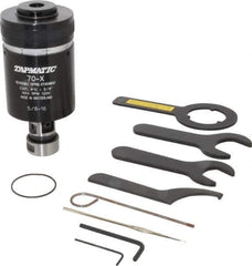 Tapmatic - Model 70X, No. 10 Min Tap Capacity, 1/2 Inch Max Mild Steel Tap Capacity, 5/8-16 Mount Tapping Head - 24100 (J441), 24500 (J445) Compatible, Includes Tap Clamping Wrenches, for Manual Machines - Exact Tool & Supply