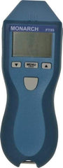 Made in USA - Accurate up to 0.01%, 0.001 to 1 RPM Resolution, Noncontact Tachometer - 6.92 Inch Long x 2.4 Inch Wide x 1.6 Inch Meter Thick, 5 to 99,999 RPM Measurement - Exact Tool & Supply