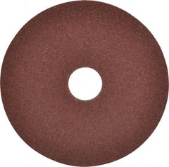 Camel Grinding Wheels - 4-1/2" Diam 7/8" Hole 50 Grit Fiber Disc - Coarse Grade, Aluminum Oxide, 13,300 Max RPM - Exact Tool & Supply