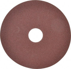 Camel Grinding Wheels - 4-1/2" Diam 7/8" Hole 80 Grit Fiber Disc - Medium Grade, Aluminum Oxide, 13,300 Max RPM - Exact Tool & Supply