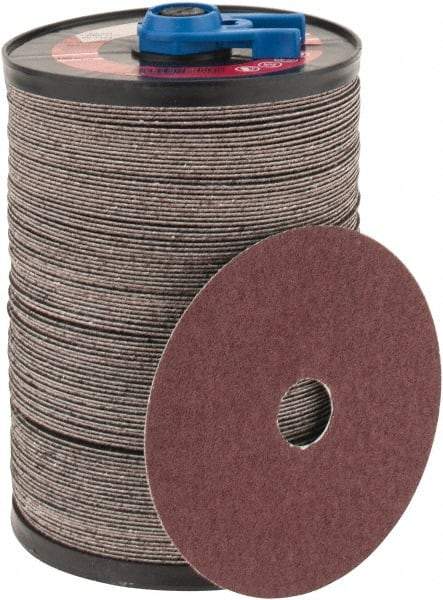 Camel Grinding Wheels - 5" Diam 7/8" Hole 50 Grit Fiber Disc - Coarse Grade, Aluminum Oxide, 12,200 Max RPM - Exact Tool & Supply
