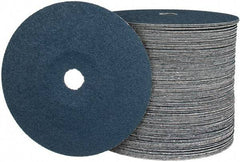 Camel Grinding Wheels - 7" Diam 7/8" Hole 60 Grit Fiber Disc - Medium Grade, Zirconia Alumina, 8,600 Max RPM - Exact Tool & Supply