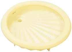 Enpac - 4" High x 26" Diam, Polyethylene, Drum Funnel - 55 Gal Drum/Pail Capacity - Exact Tool & Supply