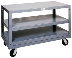 Made in USA - 72" Long x 36" Wide, Cart Extra Tray - Steel - Exact Tool & Supply