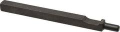 Universal Tool - 1/2" Head Width, 1/2" Shank Diam, Blank Chisel - Square Drive, Square Shank - Exact Tool & Supply