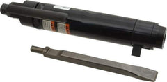 Universal Tool - 4,600 BPM, 1-1/8 Inch Long Stroke, Pneumatic Scaling Hammer - 16 CFM Air Consumption, 1/4 NPT Inlet - Exact Tool & Supply