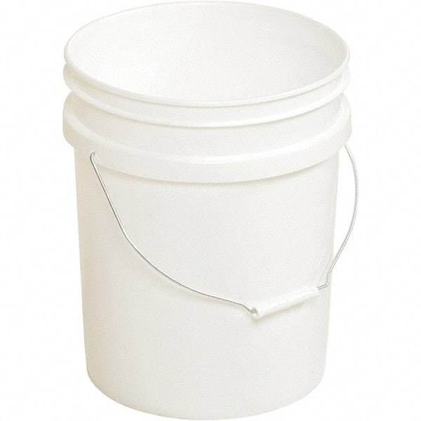 Vestil - Buckets & Pails Capacity: 5 Gal Body Material: Plastic - Exact Tool & Supply