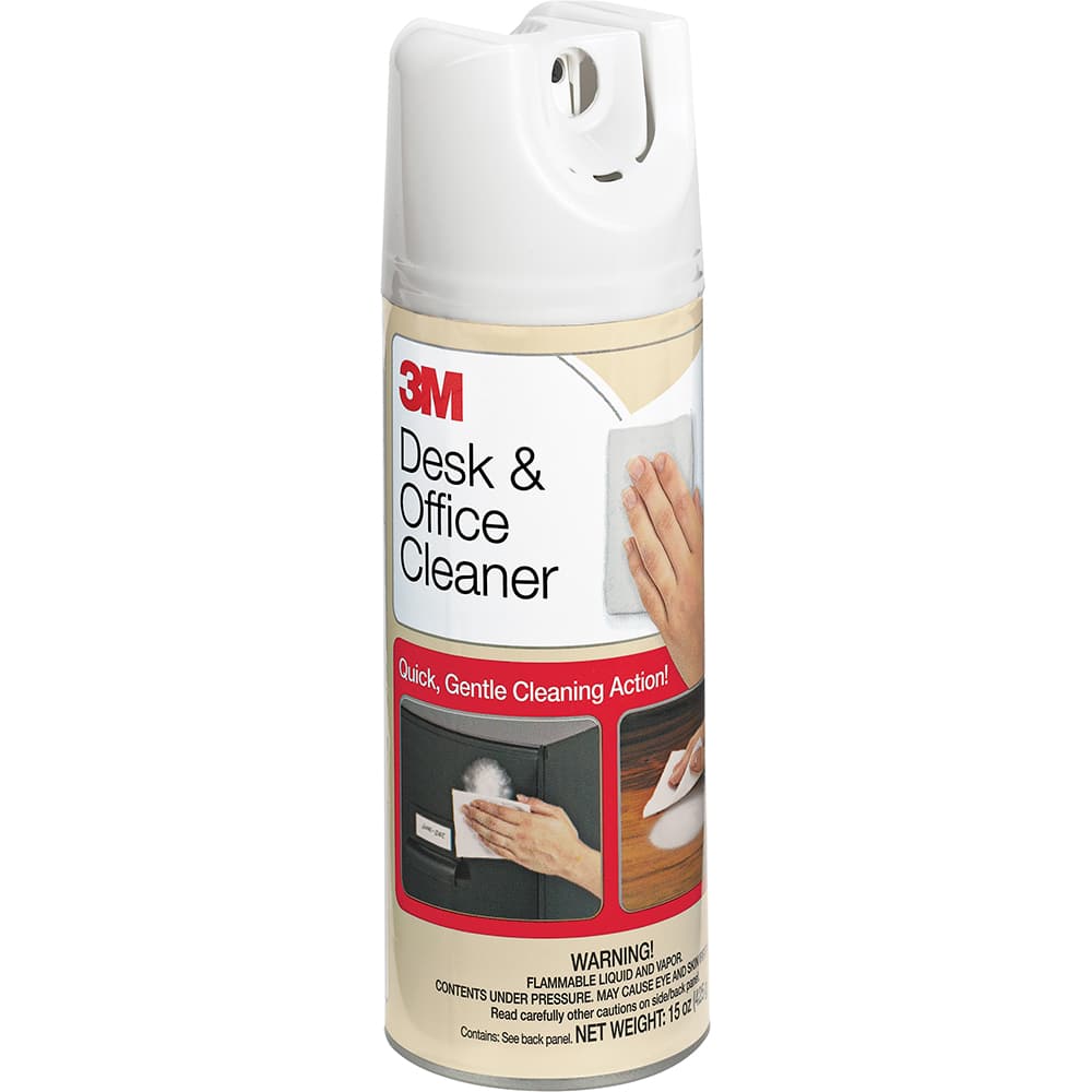 3M - 15 oz Can Aerosol Foam Desk & Office Cleaner - Exact Tool & Supply
