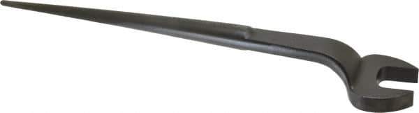 Proto - 1-5/8" Standard Spud Handle Open End Wrench - 23-1/4" OAL, Single End, Black Finish - Exact Tool & Supply
