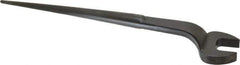 Proto - 1-5/8" Standard Spud Handle Open End Wrench - 23-1/4" OAL, Single End, Black Finish - Exact Tool & Supply