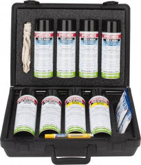 Magnaflux - Crack Detection Kit and Components - SK816, Eight 16 Ounce Cans - Exact Tool & Supply
