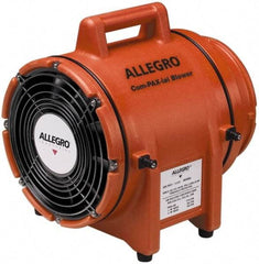 Allegro - 8" Inlet, Electric AC Axial Blower - 0.33 hp, 900 CFM, Explosion Proof, 115 Max Voltage Rating - Exact Tool & Supply