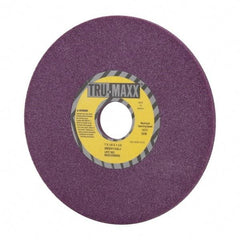 Tru-Maxx - 7" Diam x 1-1/4" Hole x 1/4" Thick, J Hardness, 46 Grit Surface Grinding Wheel - Aluminum Oxide, Type 1, Coarse Grade, 3,600 Max RPM, No Recess - Exact Tool & Supply
