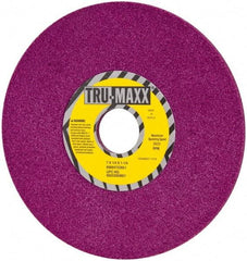 Tru-Maxx - 7" Diam x 1-1/4" Hole x 1/4" Thick, I Hardness, 60 Grit Surface Grinding Wheel - Aluminum Oxide, Type 1, Medium Grade, 3,600 Max RPM, No Recess - Exact Tool & Supply
