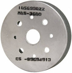 Tru-Maxx - 6" Diam, 4" Hole Size, 1" Overall Thickness, 80 Grit, Type 2 Tool & Cutter Grinding Wheel - Medium Grade, Silicon Carbide, I Hardness, 3,600 RPM - Exact Tool & Supply