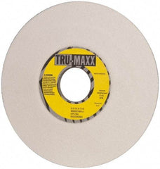Tru-Maxx - 6" Diam, 1-1/4" Hole Size, 1/2" Overall Thickness, 60 Grit, Type 12 Tool & Cutter Grinding Wheel - Medium Grade, Aluminum Oxide, J Hardness, 4,140 RPM - Exact Tool & Supply