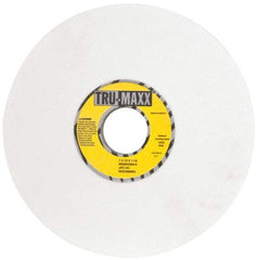 Tru-Maxx - 7" Diam, 1-1/4" Hole Size, 1/2" Overall Thickness, 80 Grit, Type 12 Tool & Cutter Grinding Wheel - Medium Grade, Aluminum Oxide, K Hardness, 3,600 RPM - Exact Tool & Supply