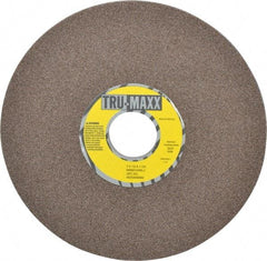 Tru-Maxx - 7" Diam, 1-1/4" Hole Size, 1/2" Overall Thickness, 60 Grit, Type 12 Tool & Cutter Grinding Wheel - Medium Grade, Aluminum Oxide, J Hardness, 3,600 RPM - Exact Tool & Supply