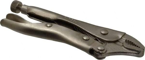 Paramount - 5" OAL Curved Jaw Locking Pliers - 1-1/8" Jaw Opening, Standard Handle - Exact Tool & Supply