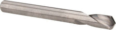 Accupro - 1/4" Body Diam, 120°, 2-1/2" OAL, Solid Carbide Spotting Drill - Exact Tool & Supply