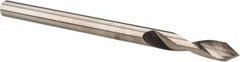 Accupro - 1/8" Body Diam, 60°, 2" OAL, Solid Carbide Spotting Drill - Exact Tool & Supply