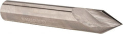 Accupro - 1/2" Body Diam, 60°, 3" OAL, Solid Carbide Spotting Drill - Exact Tool & Supply