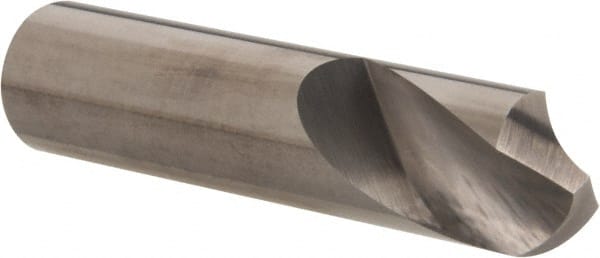 Accupro - 5/8" Body Diam, 120°, 3" OAL, Solid Carbide Spotting Drill - Exact Tool & Supply