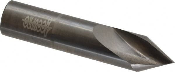 Accupro - 5/8" Body Diam, 60°, 3" OAL, Solid Carbide Spotting Drill - Exact Tool & Supply