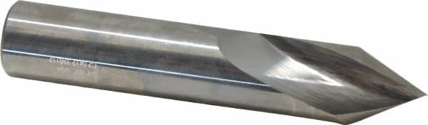 Accupro - 3/4" Body Diam, 60°, 4" OAL, Solid Carbide Spotting Drill - Exact Tool & Supply