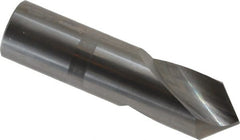 Accupro - 1" Body Diam, 90°, 4" OAL, Solid Carbide Spotting Drill - Exact Tool & Supply