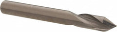 Accupro - 3/16" Body Diam, 60°, 2" OAL, Solid Carbide Spotting Drill - Exact Tool & Supply