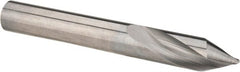 Accupro - 5/16" Body Diam, 60°, 2-1/2" OAL, Solid Carbide Spotting Drill - Exact Tool & Supply