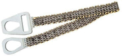 Lift-All - 10' Long x 6" Wide, 7,200 Lb Vertical Capacity, Steel Web Sling - 7,200 Lb Choker Capacity - Exact Tool & Supply