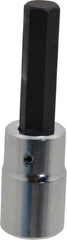 Proto - 1/2" Drive, 7/16" Hex Bit Socket - 3-1/4" OAL, 1-3/4" Bit Length - Exact Tool & Supply