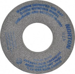 Norton - 12" Diam x 5" Hole x 1-1/2" Thick, H Hardness, 46 Grit Surface Grinding Wheel - Aluminum Oxide, Type 5, Coarse Grade, 2,070 Max RPM, Vitrified Bond, One-Side Recess - Exact Tool & Supply