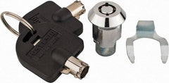 Kennedy - Tool Box Steel Tubular Lock/Key Set - For Roller Cabinets - Exact Tool & Supply