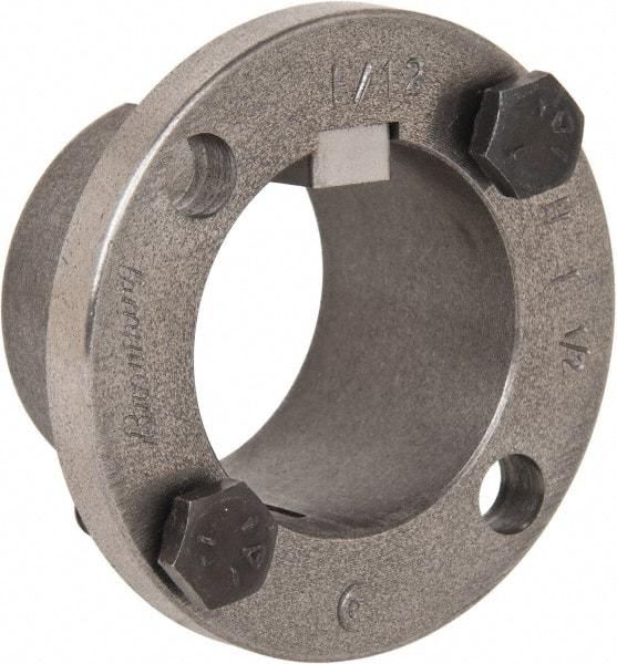 Browning - 1-1/2" Bore, 3/8" Wide Keyway, 3/16" Deep Keyway, H Sprocket Bushing - 1.57 to 1-5/8" Outside Diam, For Use with Split Taper Sprockets & Sheaves - Exact Tool & Supply