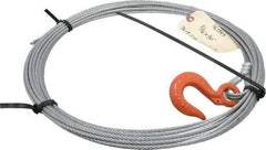 Lift-All - 3/16" Diameter x 50' Length Winch Cable - Exact Tool & Supply