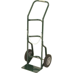 Harper Trucks - 48" OAH Hand Truck - Swept Back Handle, Solid Rubber Wheels - Exact Tool & Supply
