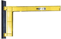 Value Collection - 1,000 Lb Load Capacity, Steel Jib Crane - 8' Span - Exact Tool & Supply
