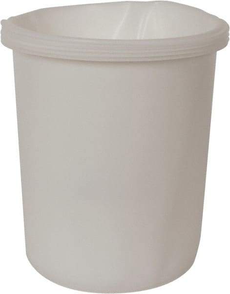 Made in USA - 5 Gal, 15 mil, HDPE Drum Liner - Rigid Smooth Liner - Exact Tool & Supply