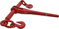 Value Collection - 5,400 Lbs. Load Limit Type B Loadbinder - 8 Inch Take Up, Use with Chains 3/8 Inch Grade 43, 5/16 Inch Grade 70 - Exact Tool & Supply