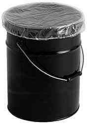 Made in USA - 30 Gal, 4 mil, LDPE Drum Top Sheet - Exact Tool & Supply