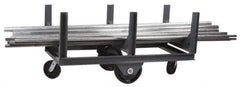 Made in USA - 4,000 Lb Capacity Bar Cradle Truck - 28" OAW - Exact Tool & Supply