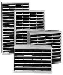 Safco - Deluxe Organizer - 24 Compartments, 9" Wide x 3" High x 12-1/4" Deep Compartment - Exact Tool & Supply