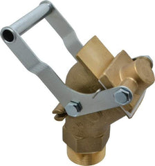 Value Collection - Brass Rigid Drum Gate Valve - FM Approved, No Arrester, Self Closing - Exact Tool & Supply
