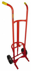 Wesco Industrial Products - 1,000 Lb Load Capacity, 55 Gal Drum Hand Truck - 23-3/4" Wide x 60" High, 2 Wheels - Exact Tool & Supply