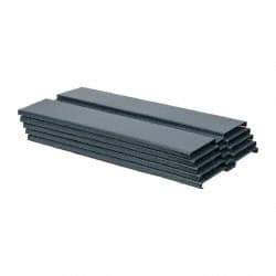 Edsal - 60" Wide, Open Shelving Ribbed Steel Decking - 24" Deep, Use with Edsal System II - Exact Tool & Supply
