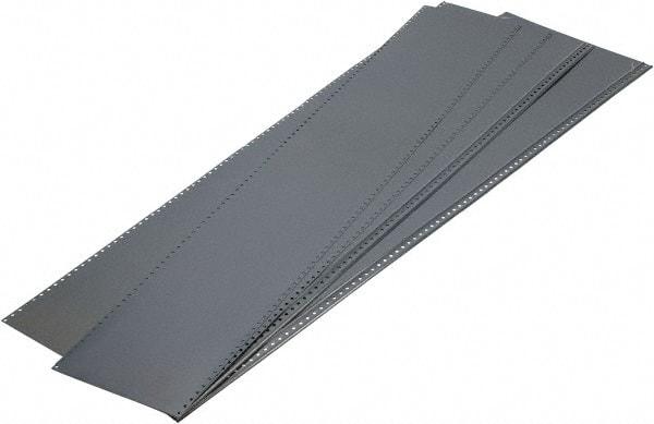 Edsal - 48" Wide, 85" High, Open Shelving Panel Kit - 18" Deep, Use with Edsal Industrial Shelving - Exact Tool & Supply