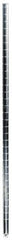 Value Collection - 1-1/2" Wide, 86" High, Open Shelving Zinc Post - Exact Tool & Supply